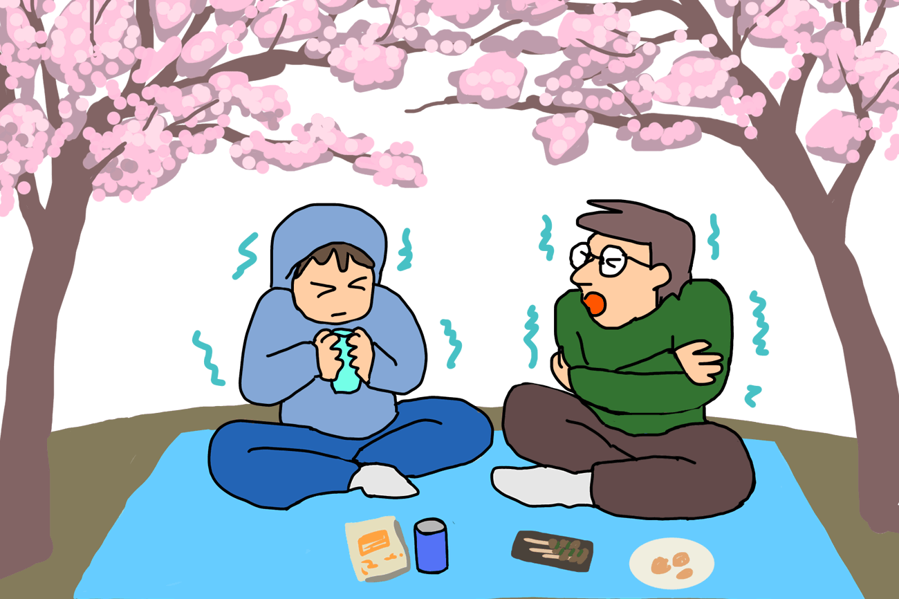 お花見は意外と寒い！快適に過ごすための防寒対策vol.39