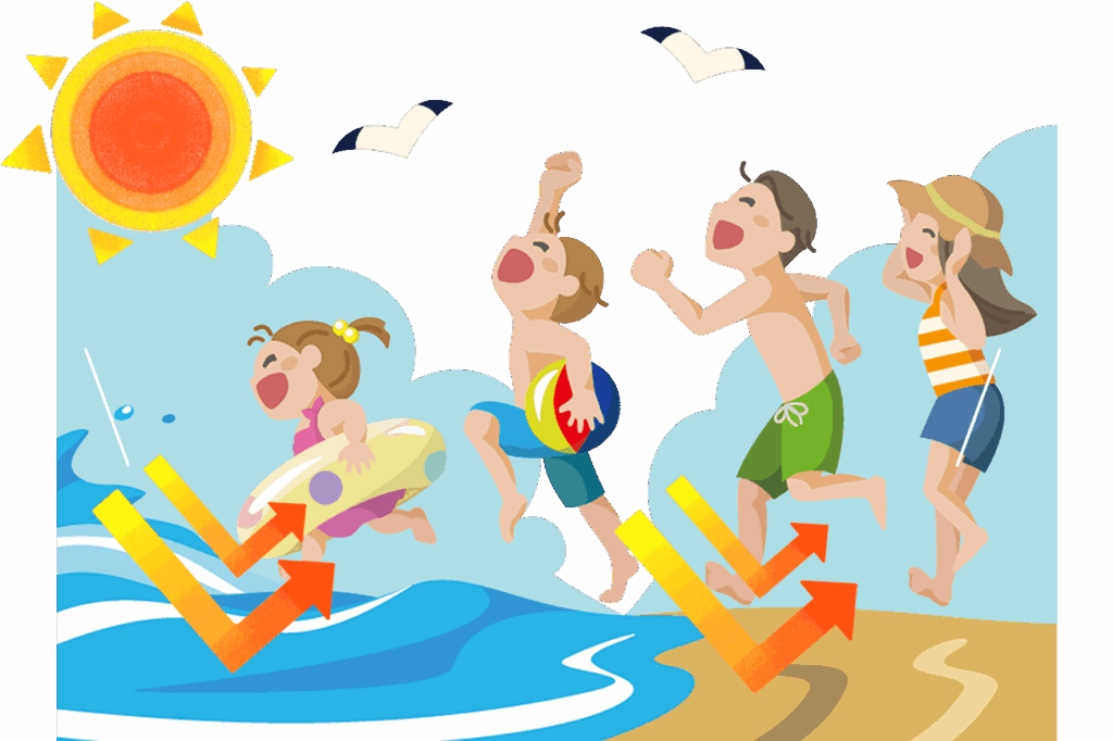 海水浴場特有の紫外線リスクと反射の影響