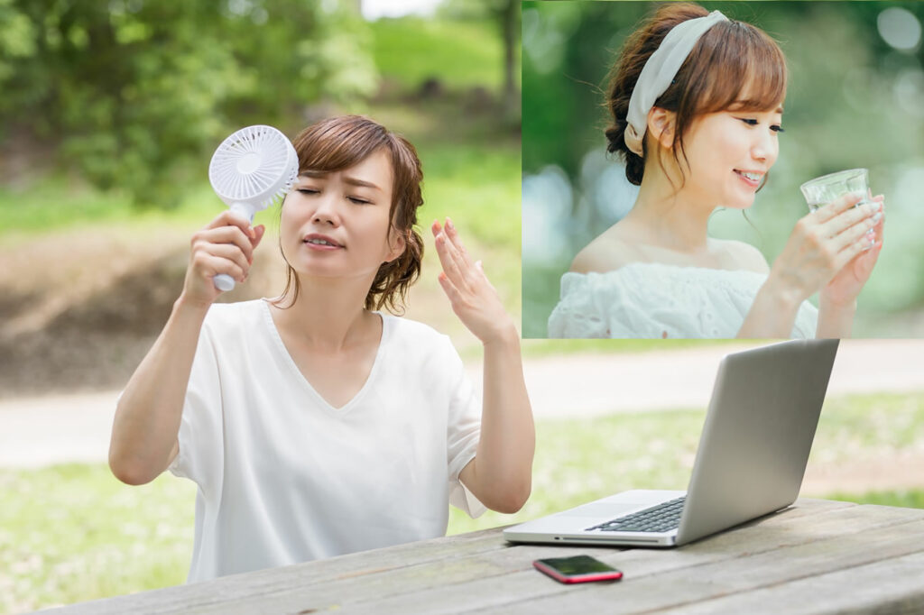 冷却アイテムを活用した即効性のある暑さ対策
