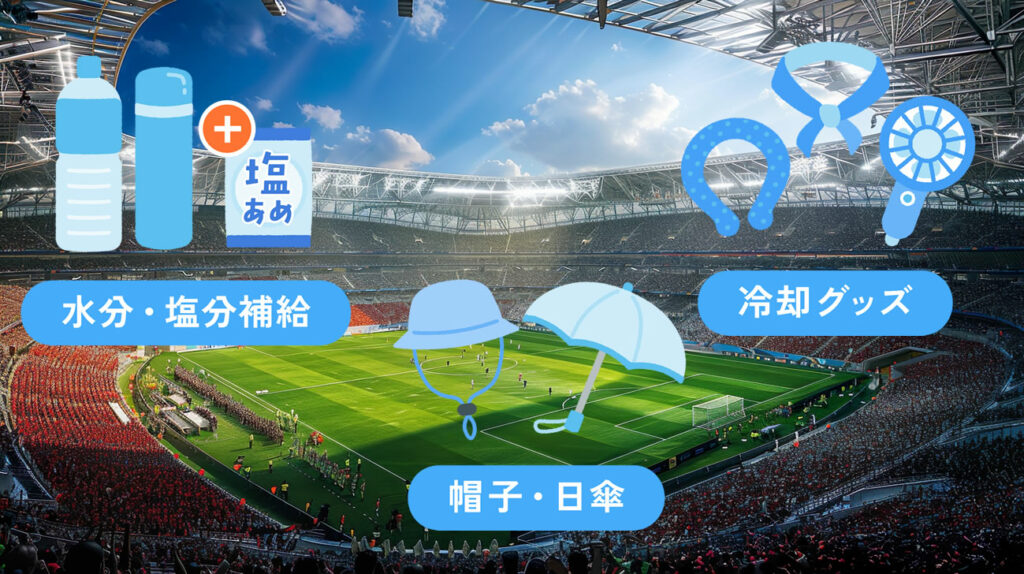 観戦グッズの持ち運びと収納のコツ
