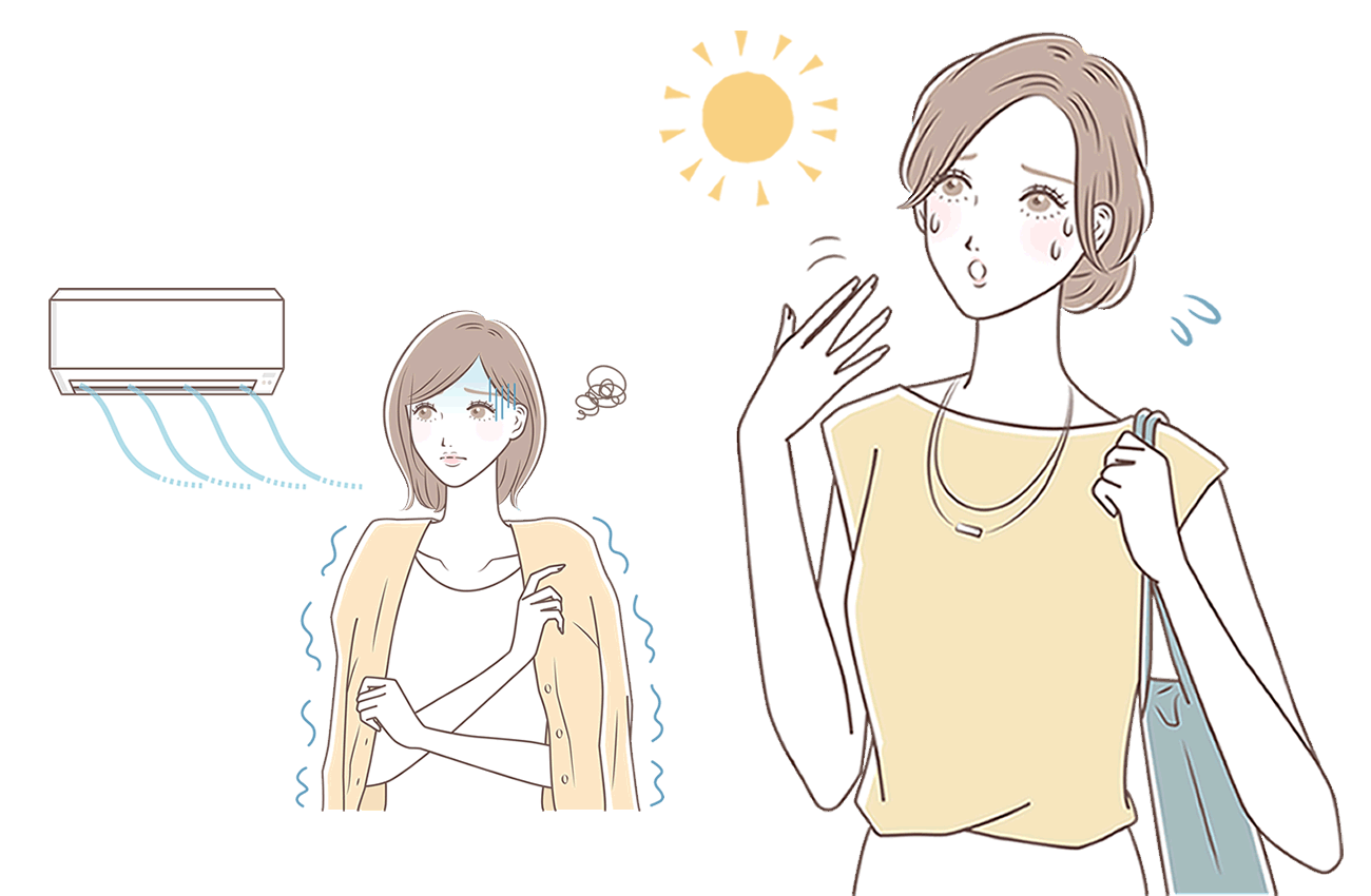 残暑の汗冷え、どうする?体温リセット&涼感対策vol.088