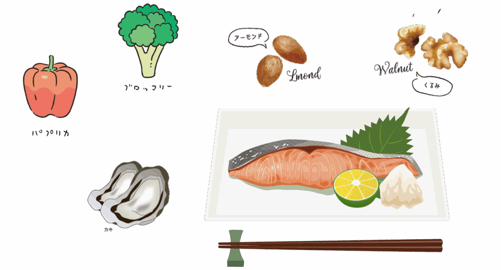 秋の魚と相性抜群の美肌食材との組み合わせ
