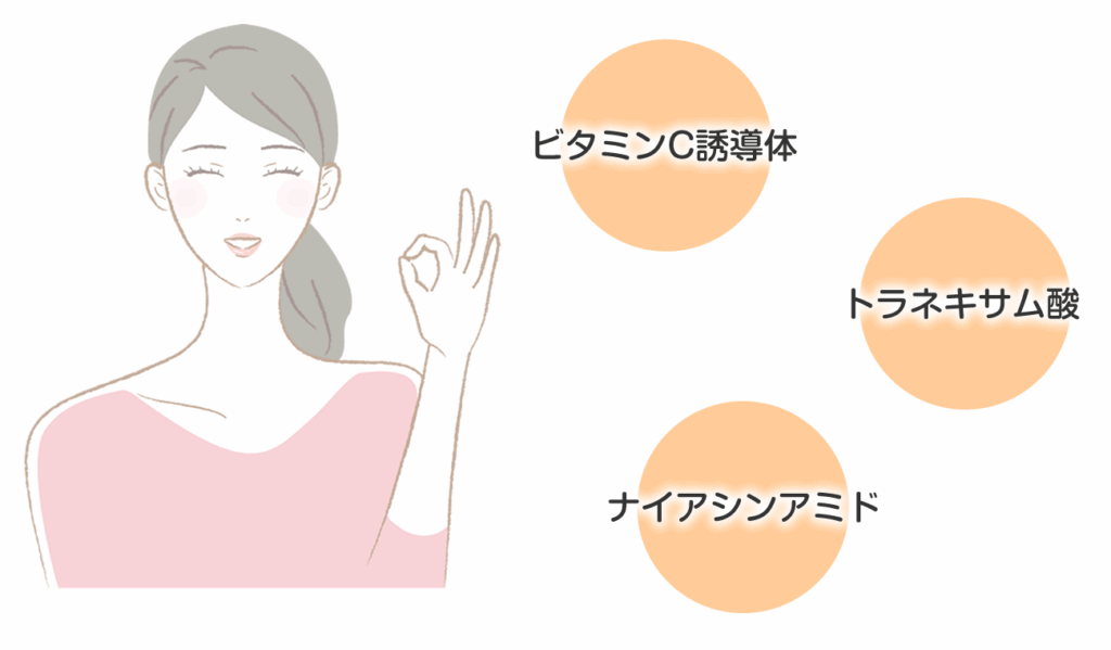 夏の肌ダメージから回復するためのおすすめ美白・保湿成分
